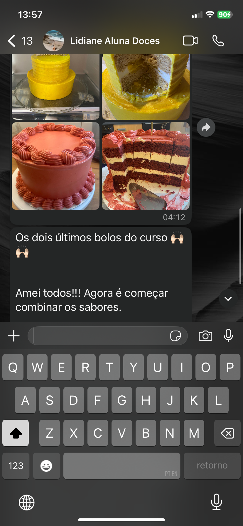 Depoimento de aluna: Confeitaria Autônoma