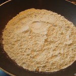 Farinha de trigo torrada